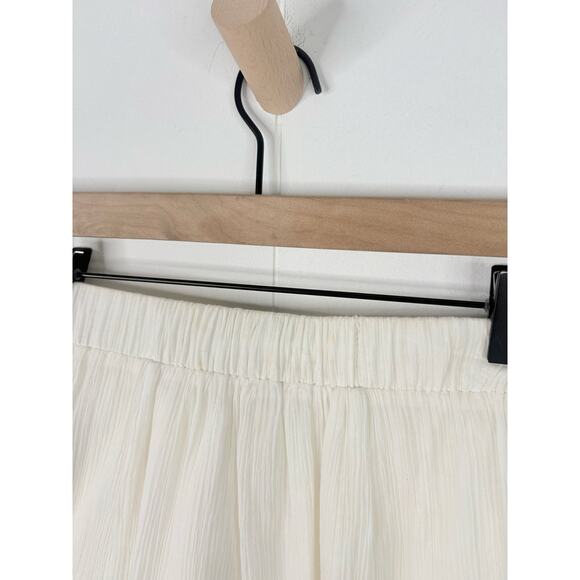 J. Crew White Gauze Maxi Skirt Size XXS Petite Flowy Peasant Tie Waist - Picture 9 of 10